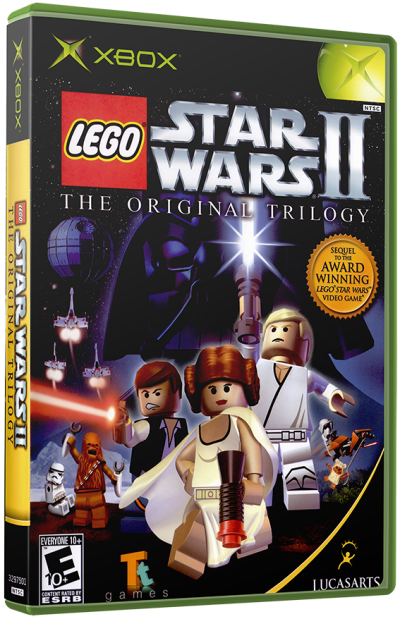 Lego Star Wars II - The Original Trilogy (USA)3D boxes